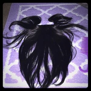 Dark brown clip in hair💕❤️